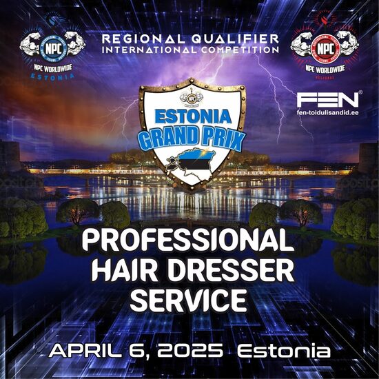 NPC Estonia Grand Prix professional Hairdresser 